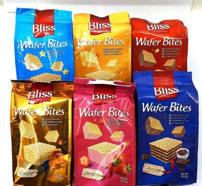 【批發(fā)阿拉伯聯(lián)合酋長(zhǎng)國(guó)進(jìn)口比麗滋夾心威化餅多口味100克/袋】?jī)r(jià)格_廠家_圖片 -