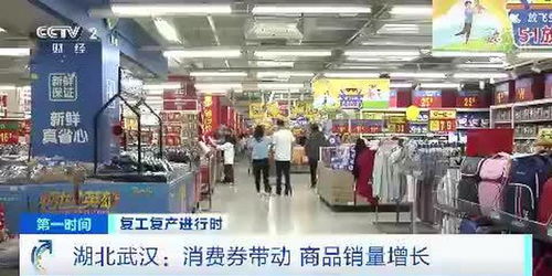 復(fù)工復(fù)產(chǎn)進(jìn)行時 湖北武漢 消費券帶動 商品銷量增長